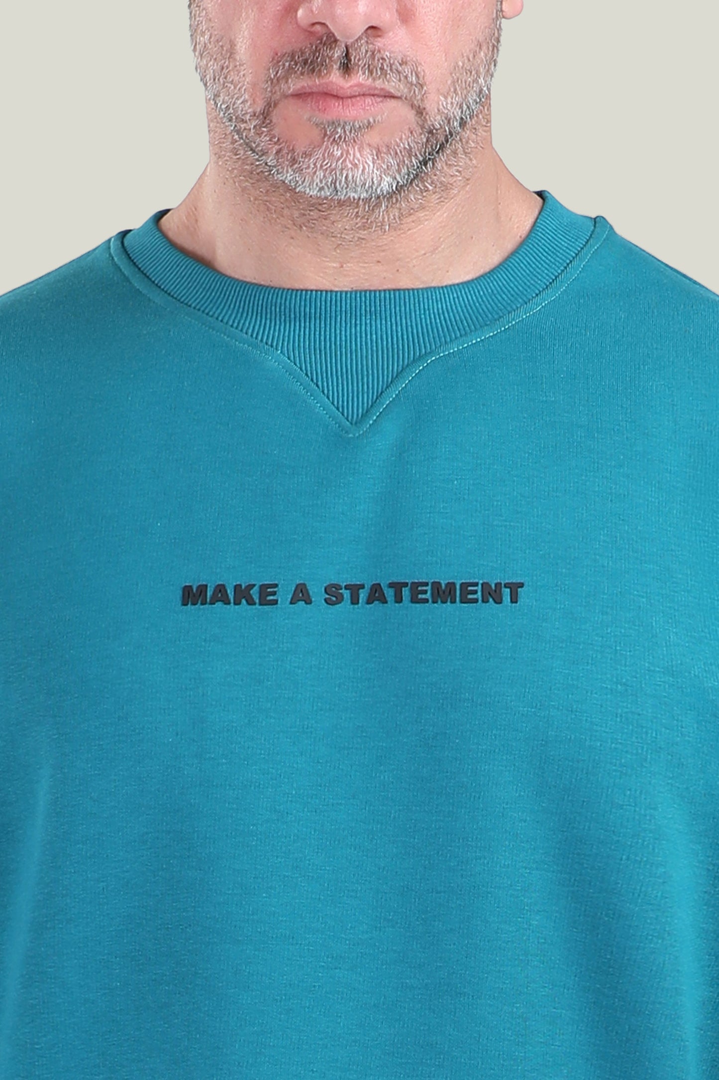 Comfort Fit - MNML Blue Chill T-shirt - French Terry